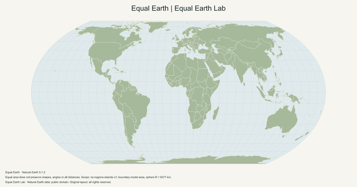 Equal Earth Map Explore Country Sizes And Projections equal-earth-map-explore-country-sizes-and-projections